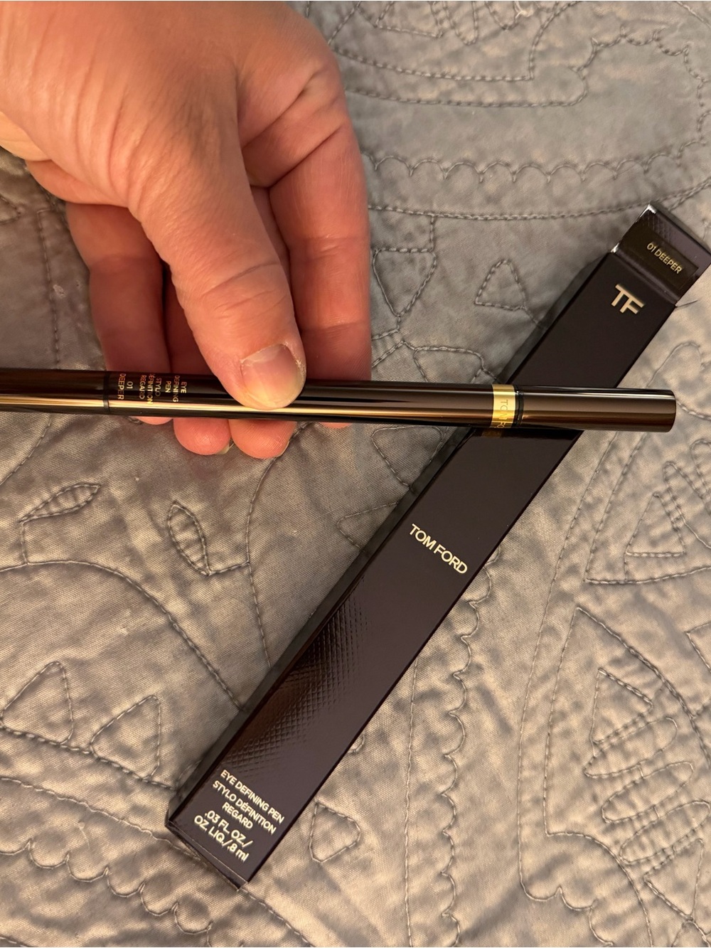 Tom Ford Eye Defining Pen - Black - “Deeper 01” - BNIB - Picture 5 of 7